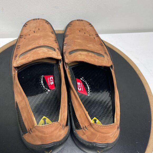 Michael Toschi Mach Loafer Men‎ 11.5 Carbon Fiber Leather Driving Shoe Nubuck - Picture 11 of 14